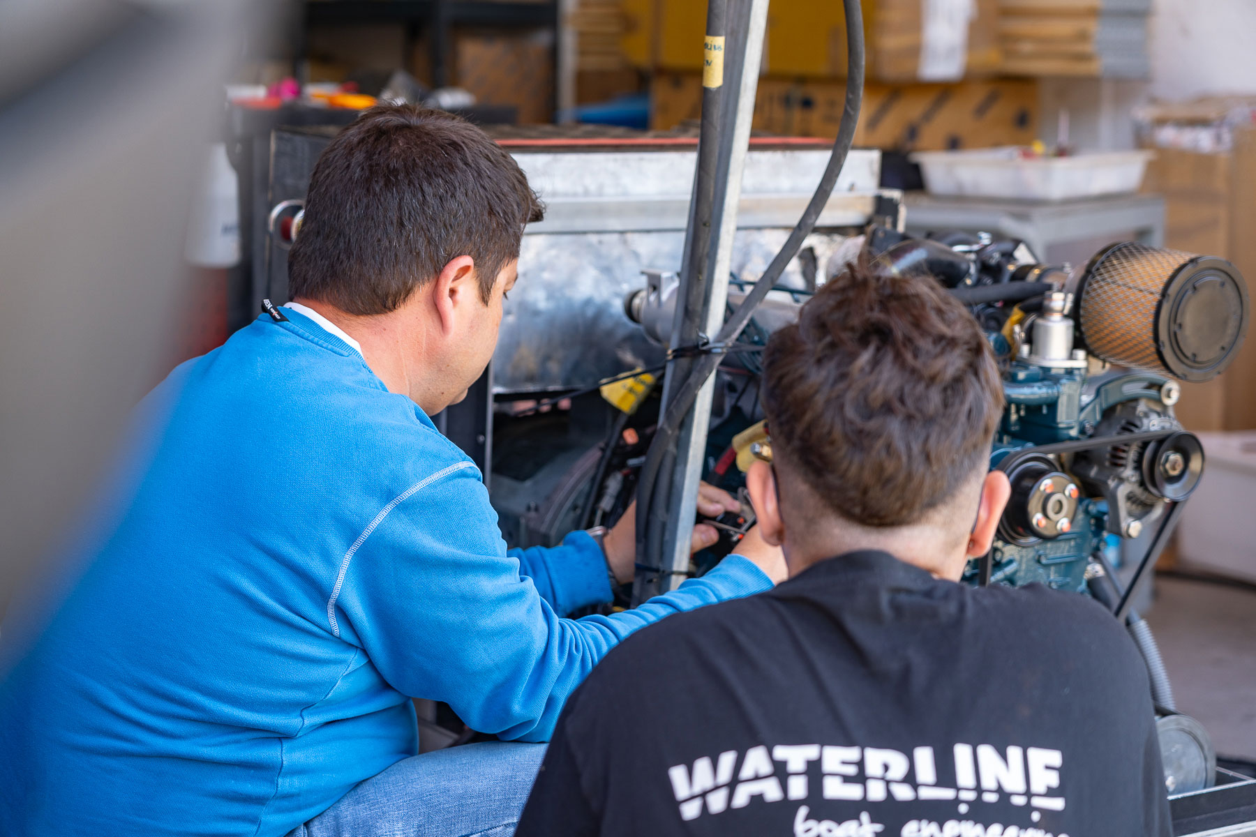 En Waterline cumplimos 10 años cuidando motores y generadores marinos